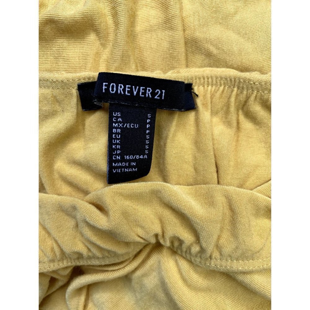 Forever 21 Women's Tube Top Summer Long Dress - Picture 4 of 5